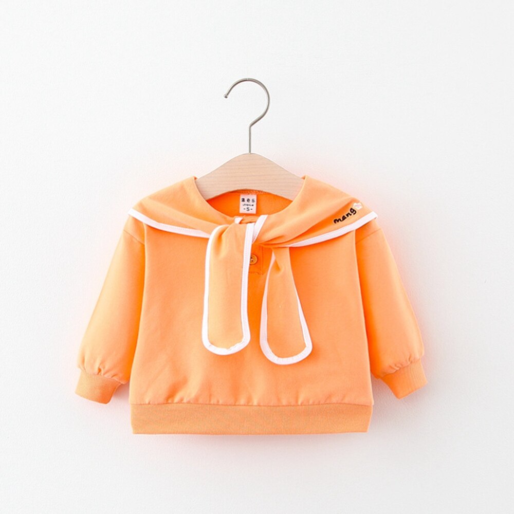 Herfst Meisjes T-shirts Kinderen Kids Baby Zuigelingen Lange Mouw Toevallige Trui T-shirt Tops WT1130