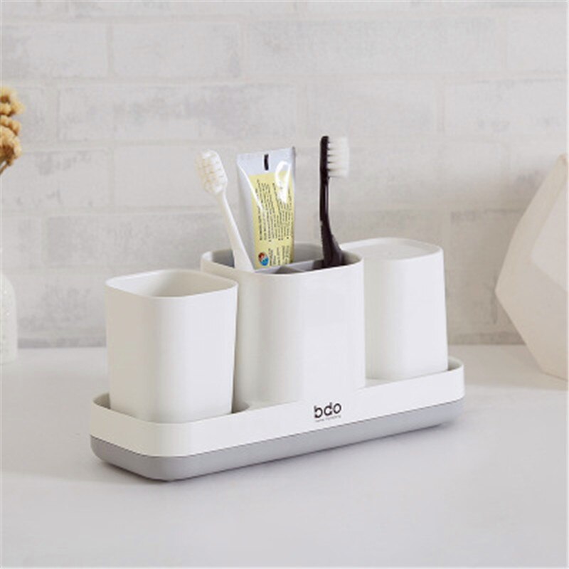 mouthwash cup brush toothbrush holder set simple household bathroom couple brush cup bathroom toothbrush holder wholesa