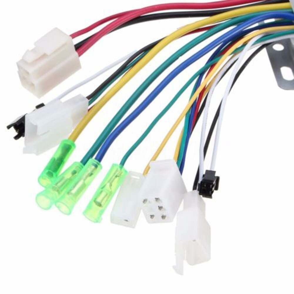 350W 36V/48V impermeable cepillo regulador de velocidad para motores para Scooter Eléctrico bicicleta e-bike triciclo controlador