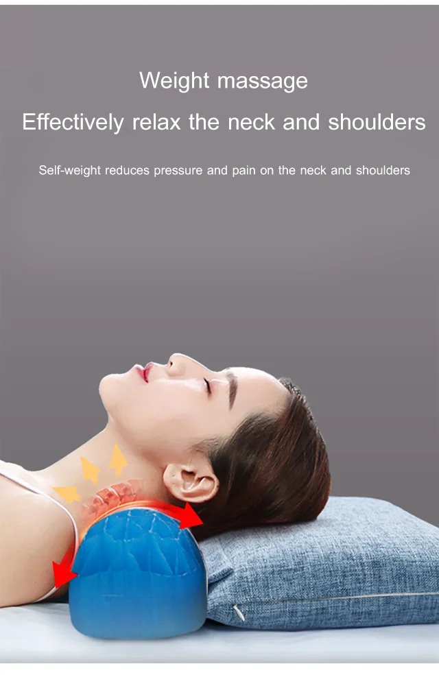Elastyczna żelowa poduszka wielofunkcyjna poduszka ortopedyczna poduszka oddychająca poduszka ortopedyczna kręgosłw górę szyjny z wyposażeniem ochronnym