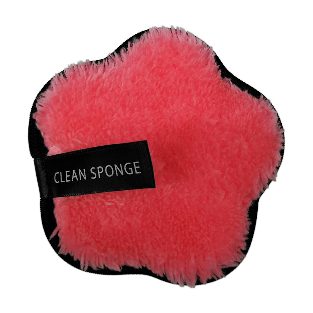Soft Makeup Removal Sponge Flutter Face Washing Cotton Flapping Reusable Sponge Face Cleansing Sponge Cleaner Tools: 04