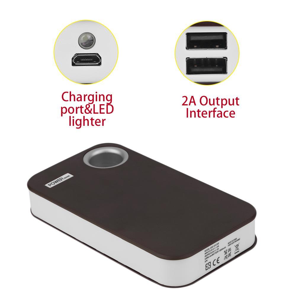 DIY Draagbare Power Bank 15000mAh USB Externe 5*18650 Batterij Power Bank Case SW