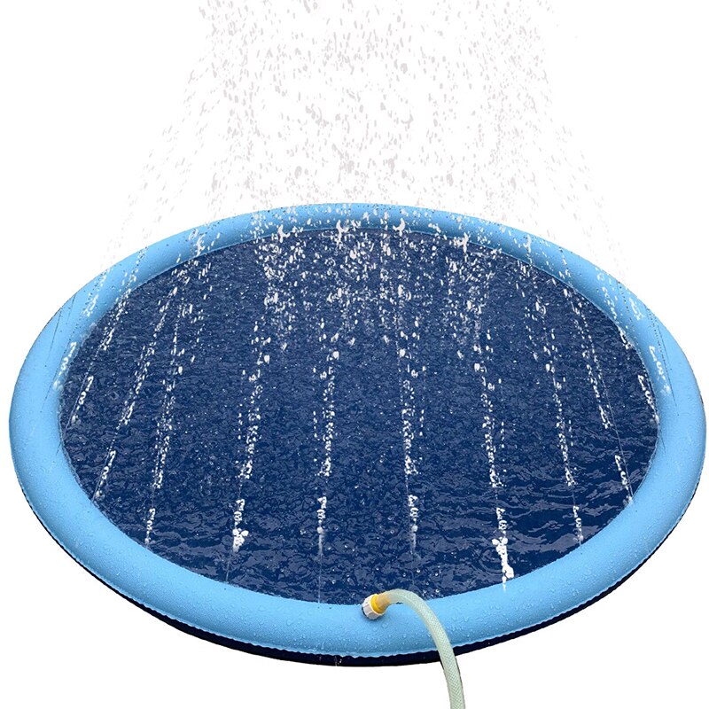 170*170cm Pet Sprinkler Pad Play Cooling Mat Swimm... – Grandado