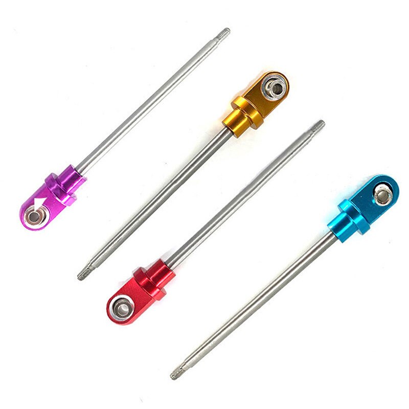 130Mm Staal TRA7763 Gtx Shock Shaft Voor Traxxas 1/5 X-MAXX Rc Truck Auto Crawler: Red