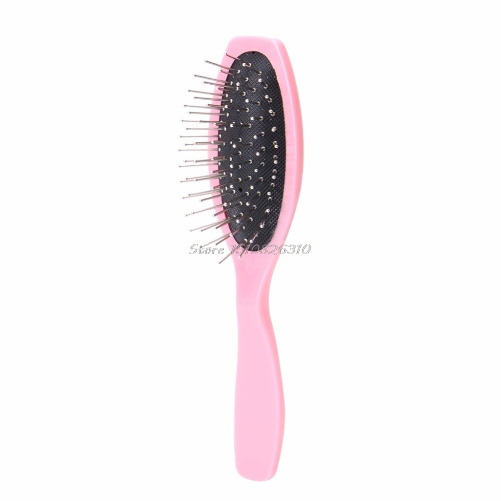 Brosse peigne professionnelle antistatique en acier, tête d&#39;entraînement pour perruque Extensions # Y207E # Offre Spéciale
