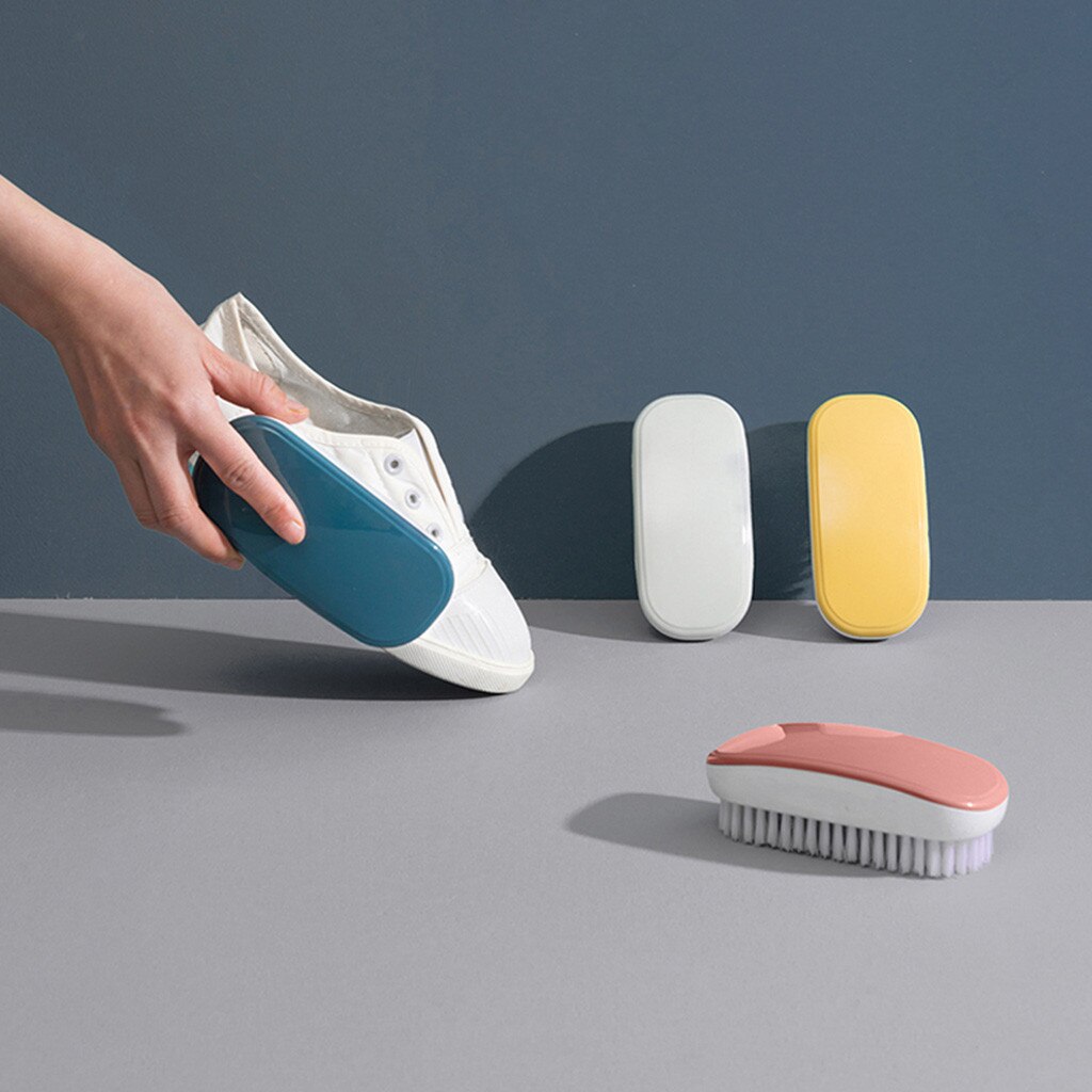 4 Colors Shoe Brush Cleaner Washing Tool Wash Brush Shoe Scrubber Cleaning Cleaner Multi-functional Laundry Brush