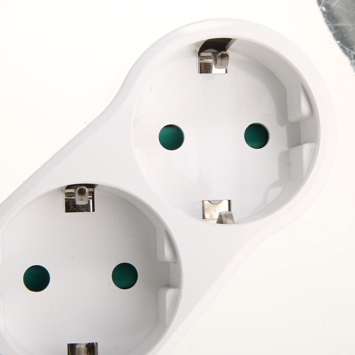 1 pieza enchufe Triple múltiple caja de distribución de energía adaptador de enchufe de tres vías 250V 16A