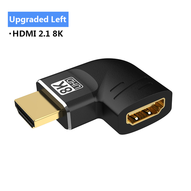 Mini adaptador HDMI 8K @ 60Hz 4K @ 120Hz Mini HDMI macho a HDMI 2,1 hembra convertidor para PC portátiles tarjeta gráfica extensión Micro HDMI: Verde militar