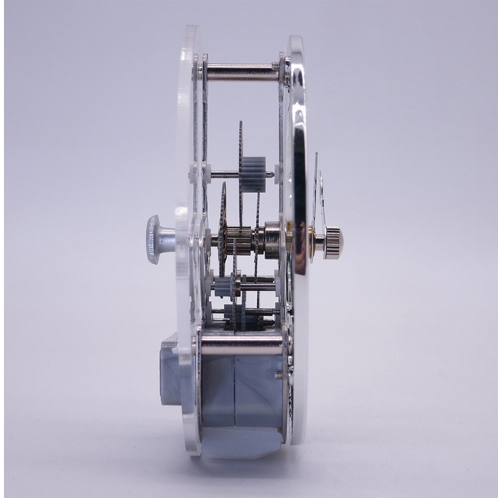 1pc Gear Wall Clock Durable Lightweight Silver Movement Gear Wall Clock for Friends Co-worker Family: Default Title