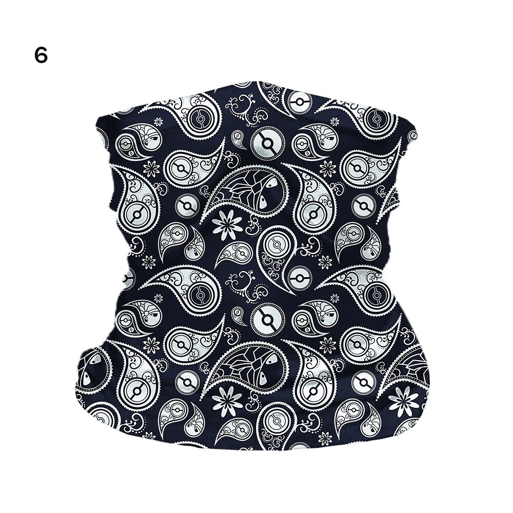 1Pc Unisex Elastische Hoofd Gezicht Halsbeenkap Tube Bandana Sjaal Stofdicht Bandana Half Gezicht Sjaals Outdoor Fietsen Accessoires: 6