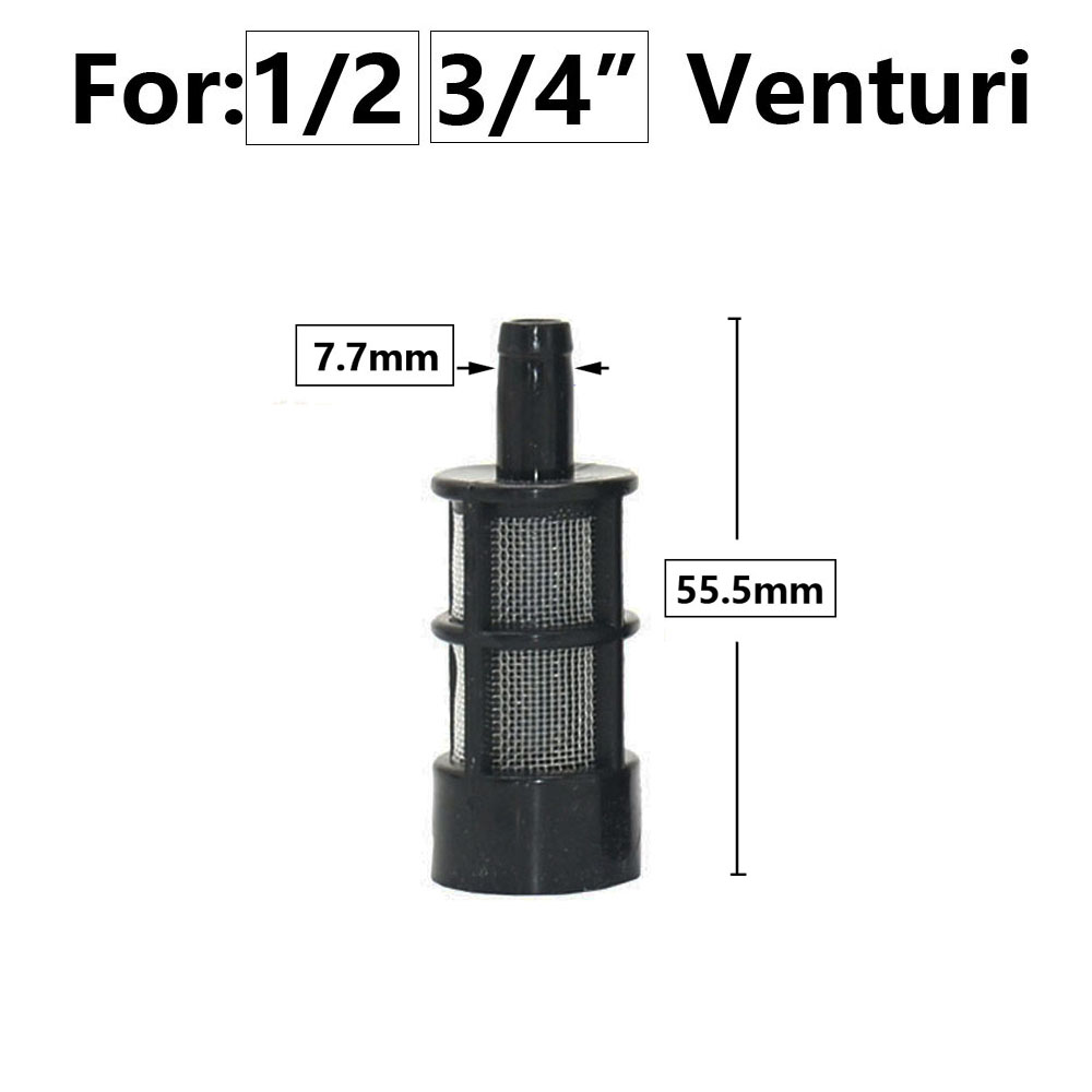 Venturi-Düngersystem 1/2 3/4 1 1,5 Zoll Bewässerung Venturi Automatischer Dünger Injektor Dünger Spritzenventilfilter: Blau