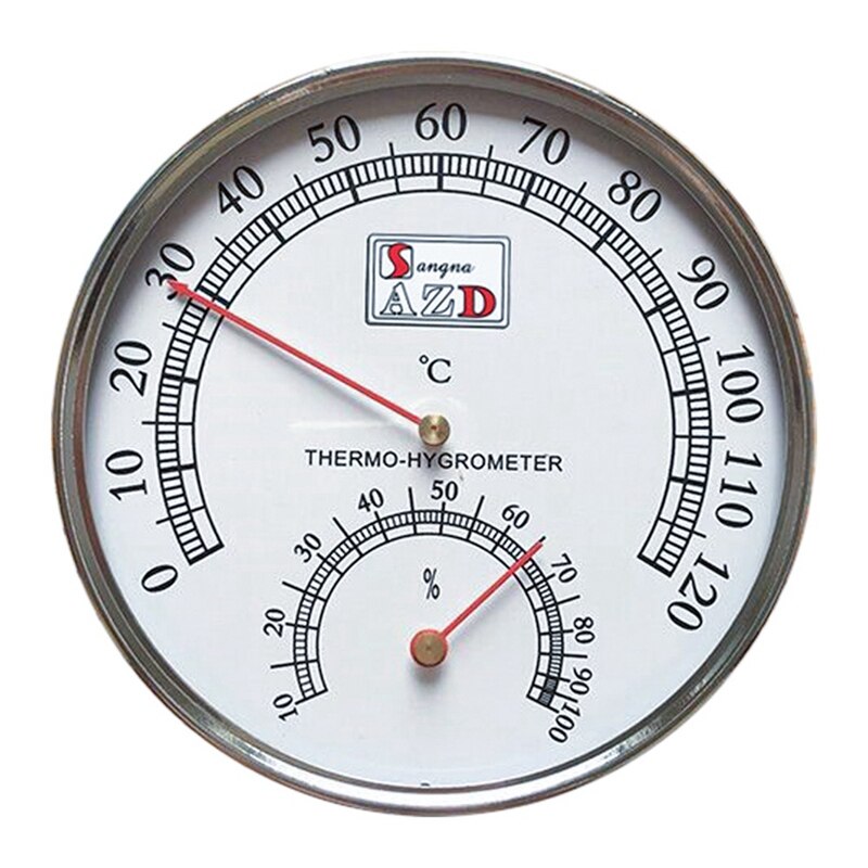 Sauna Thermometer Metal Case Stoom Sauna Thermometer Hygrometer Bad En Sauna Indoor Outdoor
