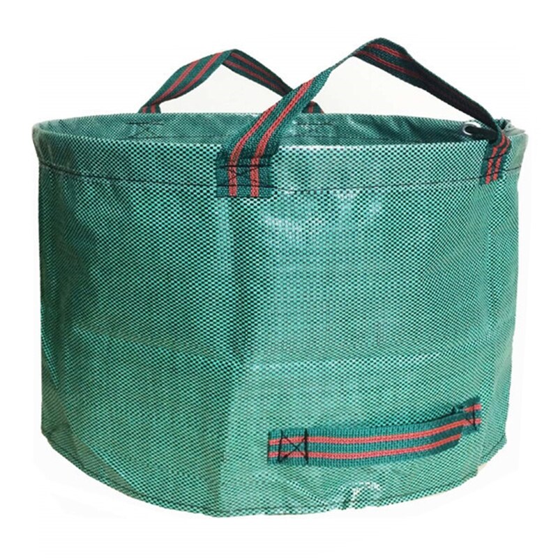 63 Gallon Large Garden Plant Grow Bag Heavy Duty Reusable DIY Planting Waste Bags Leaf Trash Can Container: Default Title