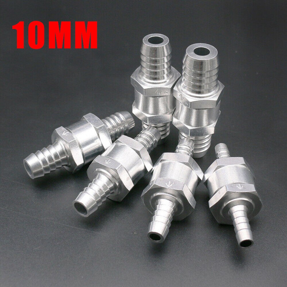 Return Fuel check valve Check Valve 10Mm 10mm (3/8") Aluminu+NBR Rubber