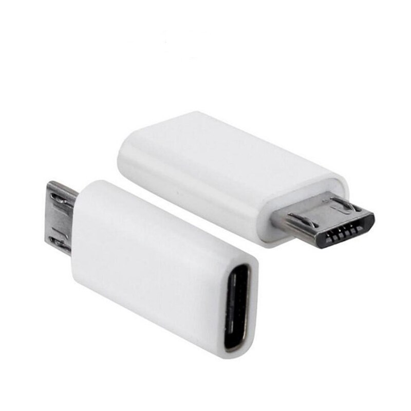 Mini Otg Micro Usb Naar Type C Jack Adapter Telefoon Opladen Datatransmissie 2 In 1 Converter Android Mobiele Micro usb Splitter