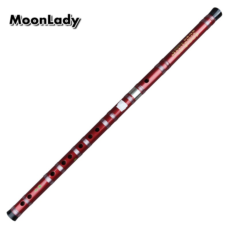 Kinesisk traditionel håndlavet bambus to-sektion fløjte dizi traditionelt flautatræ til begyndere og musikelskere