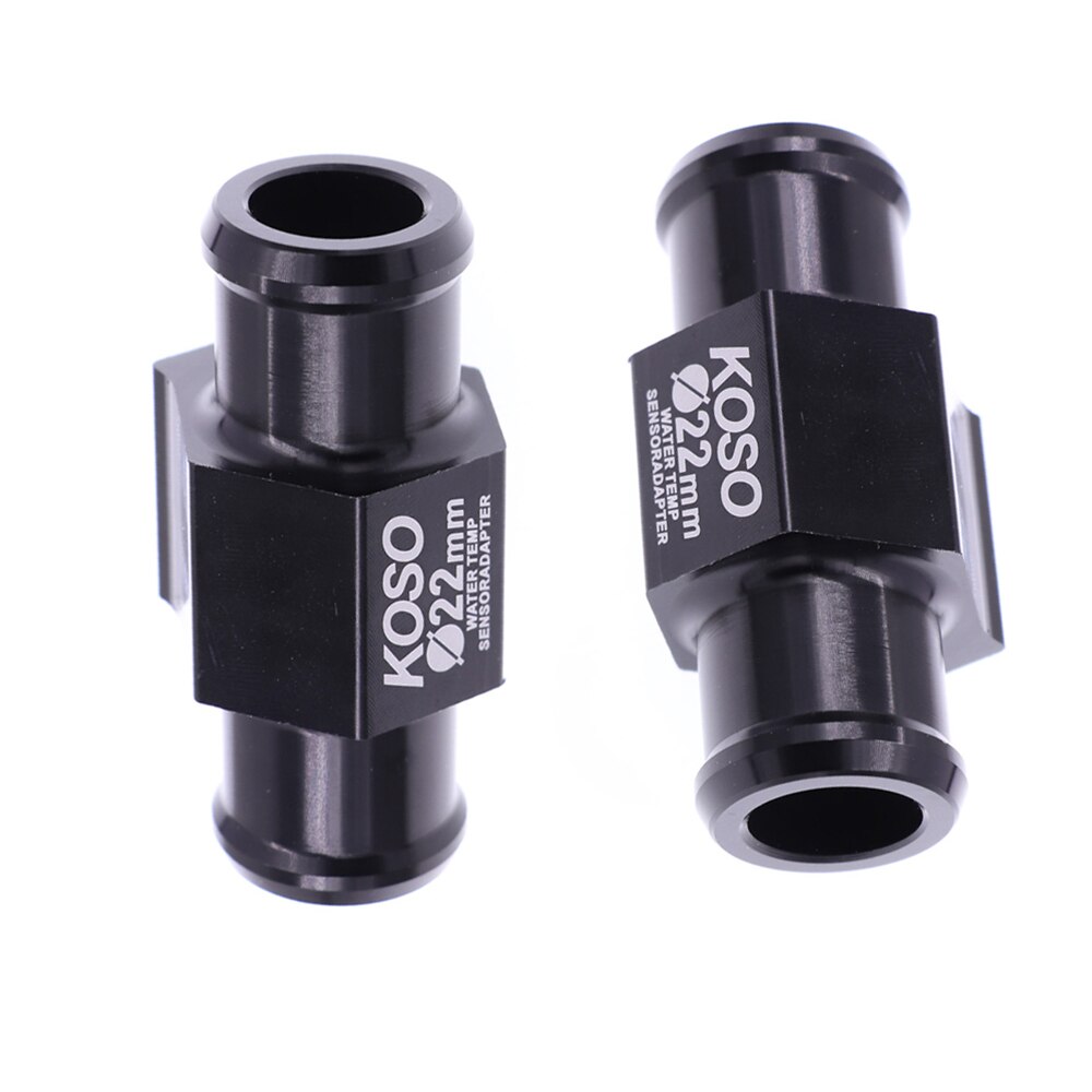 Water Temp Temperature Joint Pipe Sensor Gauge Radiator Hose Adapter Size 18mm/22mm/30mm/32mm/36mm/38mm/40mm