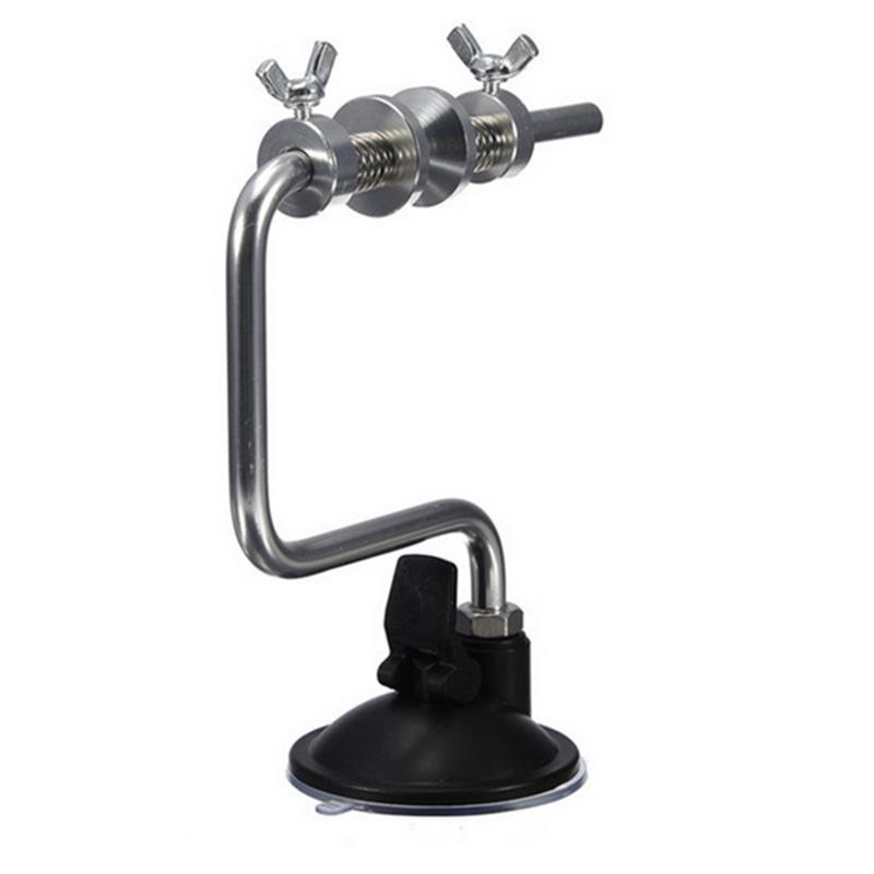 1pc Portable Fishing Line Winder Reel Spool Spooler Multi-rotate Aluminum Spool Holder Fishing Tackle Tools Accessories