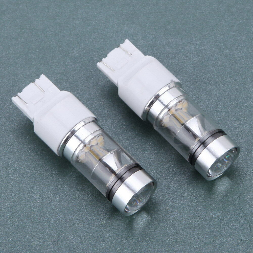 Set Backup Reverse Bulb T20 7440 7443 100W 20SMD Car Brake Light DC 9V-30V