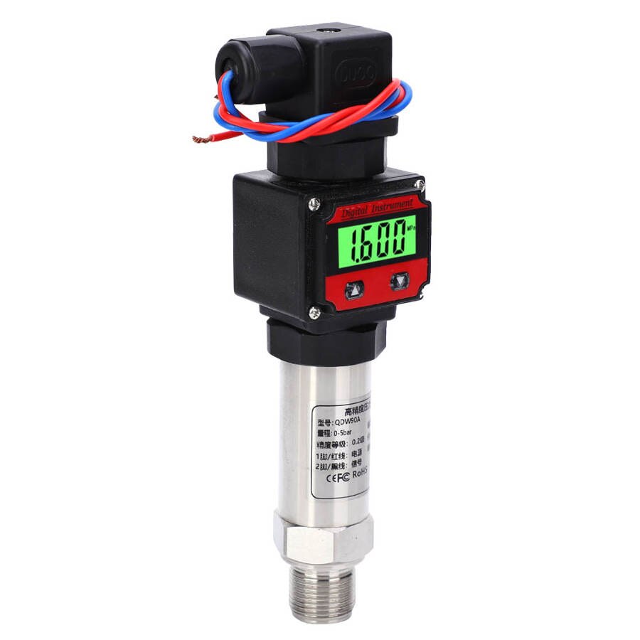 0-500/600/700/800Kpa Diffusion Silicon Pressure Transmitter Sensor With Digital LCD High Accuracy 24V DC 4-20mA