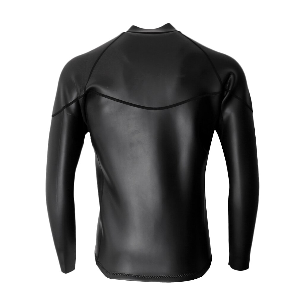 90%  neopren  + 10%  nylon voksne menn s 2mm neopren våtdrakt jakke topp lange ermer dykkerdrakter super stretch s/m/l/xl/xxl/xxxl: M