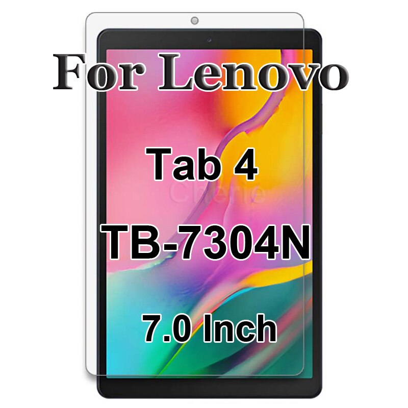 2Pcs Tempered Glass Screen Protector For Lenovo Tab M8 8.0 M7 7.0 Tab 4 8 Plus 8.0 7.0 TB-8705F TB-7305F TB-7305X TB-8704N Film: Tab 4 7.0 TB-7304N