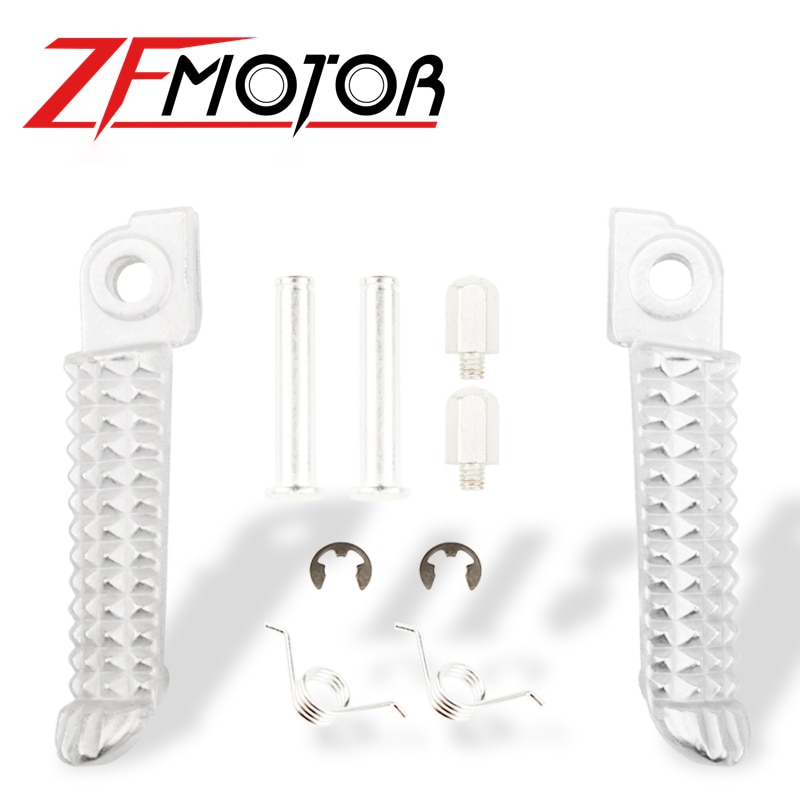 Motorfiets Aluminium Front Voetsteunen Voetsteun Voor Yamaha Yzf R1 R3 R6 R15 R25 MT03 MT07 MT09 MT25 XJ6 XJR1300 FJR1300