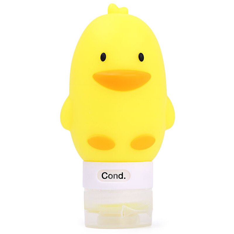 Flacon Portable réutilisable en Silicone 60/80/90/100 ML | Flacons vides de voyage, Gel de shampooing, sous-bouteille, Tube à presser