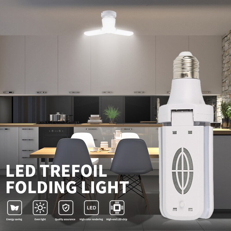Lámparas de techo ajustables, luz LED para garaje, Deformable, luz de Interior para garaje, lámpara para Taller, luces LED de fábrica