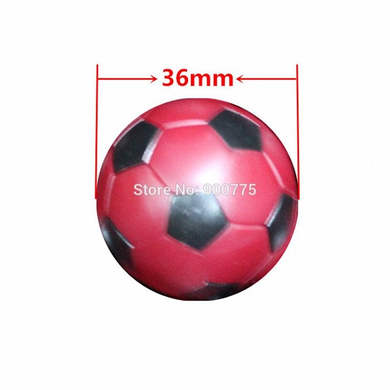Foosball-balles rouges de Table pour baby foot, 36mm, 24g/pièce