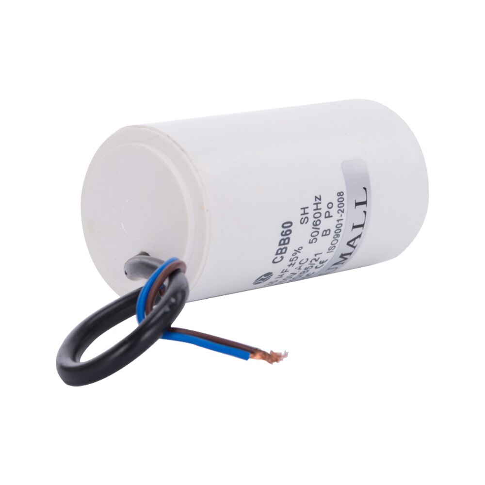 CBB60 450 V 35 UF Running motor start condensator twee draden voor airconditioners wasmachine elektrische machine