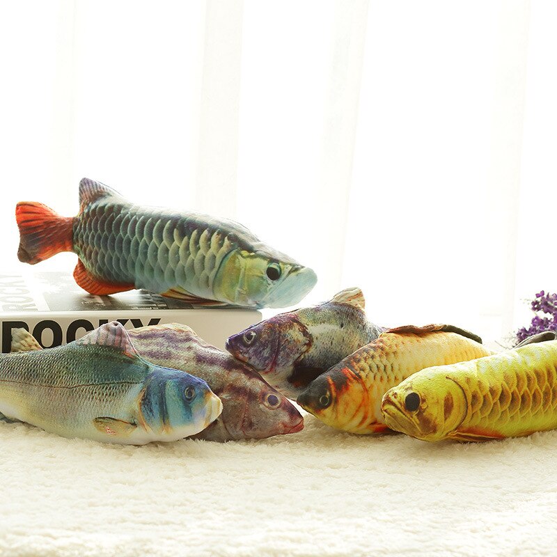 Beat Simulation poisson jouet chat enfant électrique sauteur balançoire peluche Robot poissons 90s jouets pour enfants interactif animal de compagnie virtuel