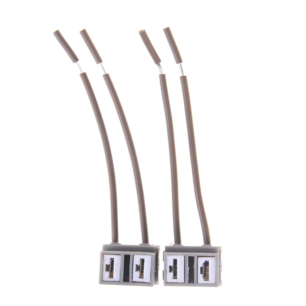 2pcs socket Adapter Wiring Harness Sockets Car Auto Wire Connector Cable Plug For h7 HID LED Headlight Fog Lights Lamp Bulb