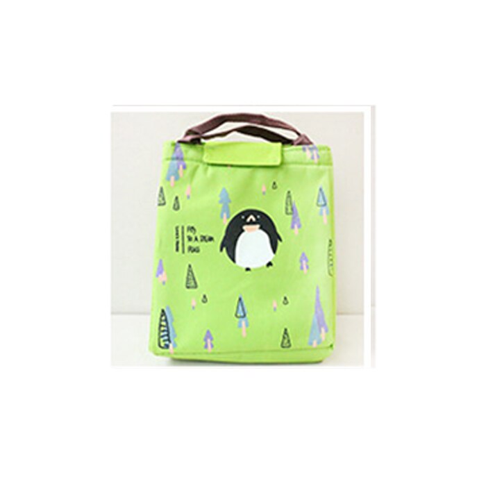 Waterproof Lunch Bag for Women kids Men Cooler Lunch Box Bag Tote canvas lunch bag Insulation Package Portable: Blue