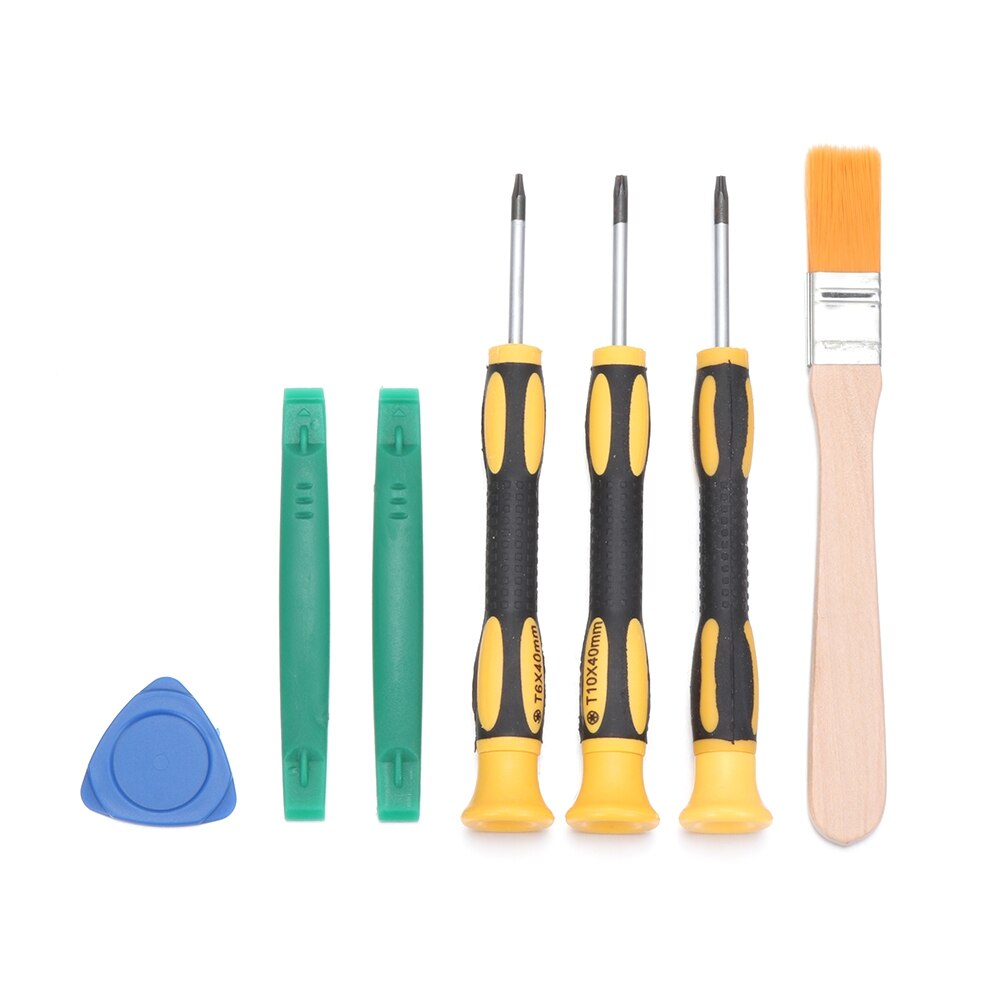 Kit d'outils de réparation pour manette de jeu, jeu de tournevis T6 T8 T10 pour Xbox One 360 pour PS3 PS4, accessoires: 7pcs