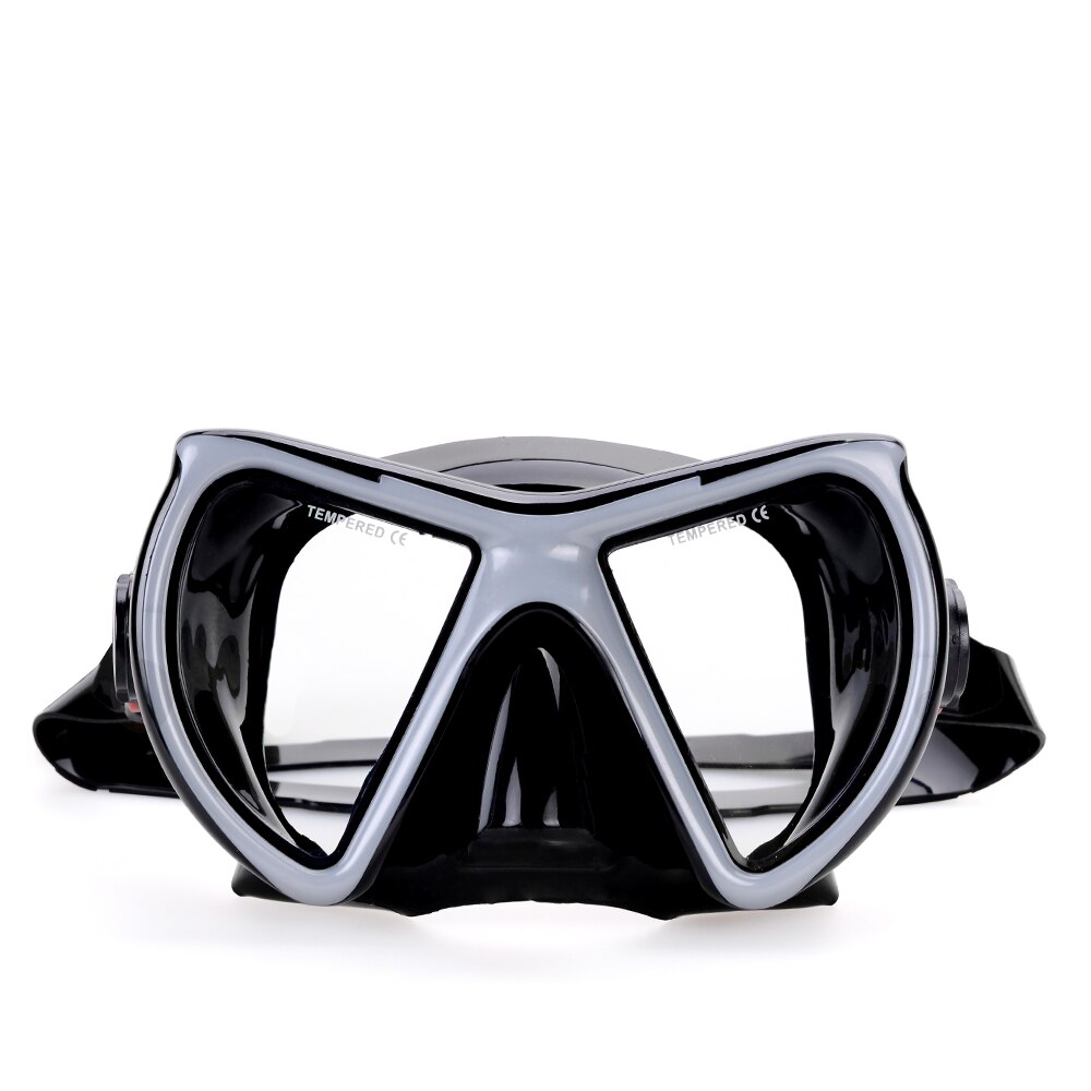 Scuba Diving Mask and Snorkel Set - Silicone Mask with Fins Kit - M24kit3