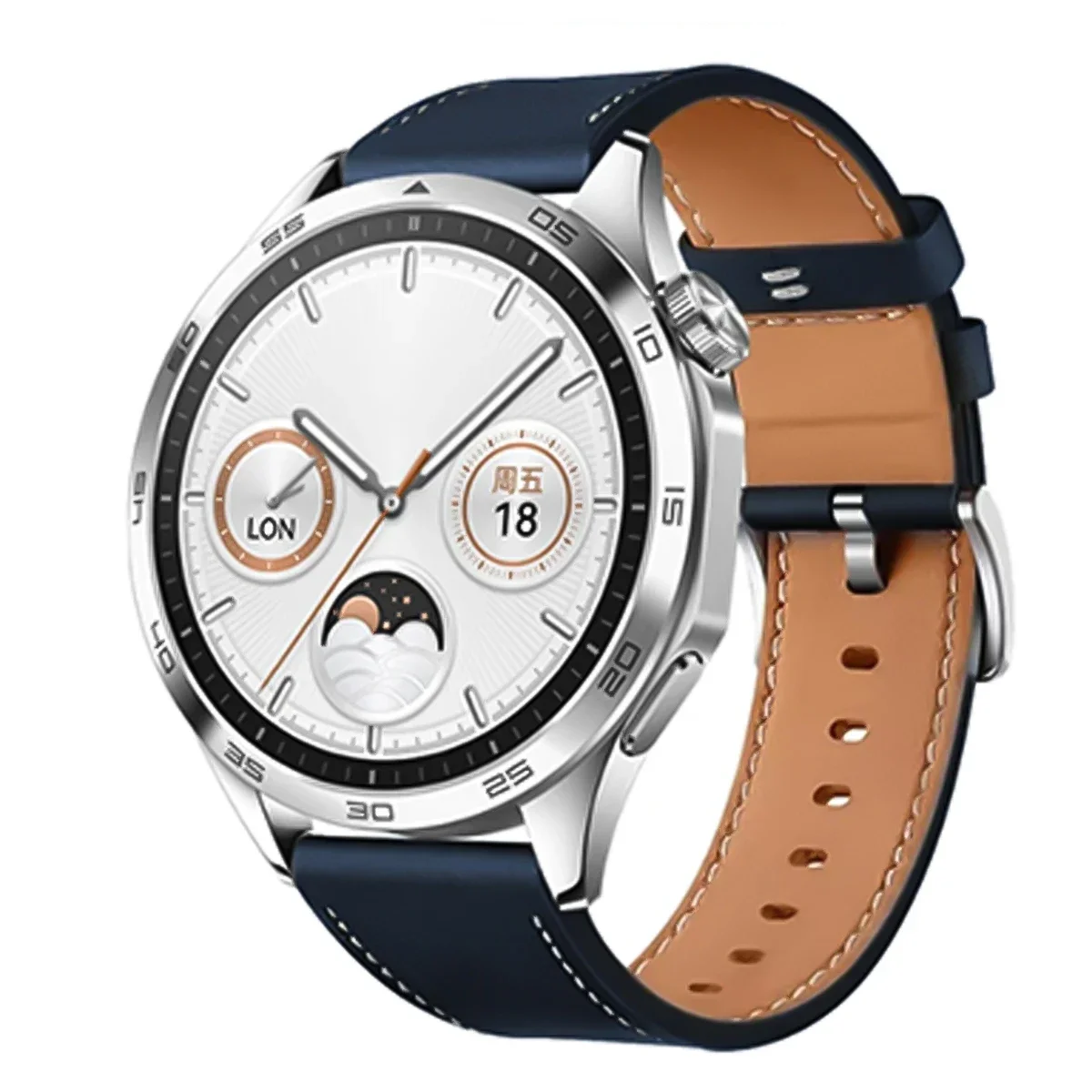 22mm 20mm læderrem til huawei watch  gt 4 46mm watch 4 pro  gt 3 gt2 pro 42mm buds rem urremme blød udskiftningsrem: Rød sort / 12mm