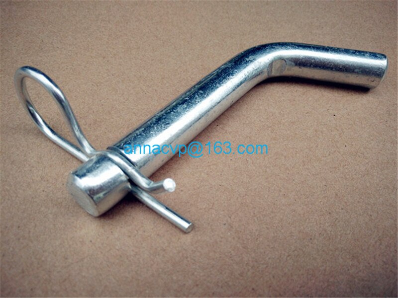 trailer hitch pin and clips for trailer hitch receiver,towing components, 5/8" inch,steel,zinc plated,trailer parts