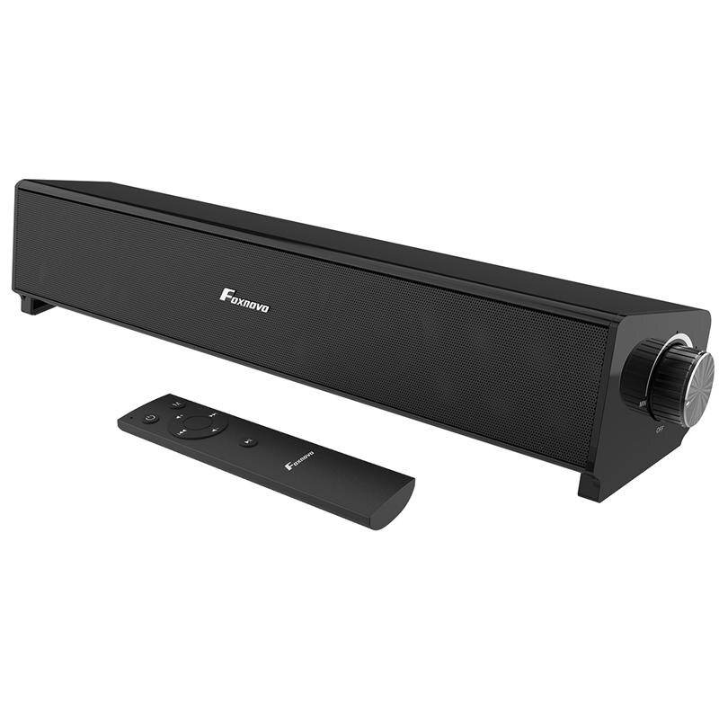 1 PC Smart TV Sound Bar Wireless Home theater 20W Desktop Subwoof Speaker Soundbar for Computer Home Theatre