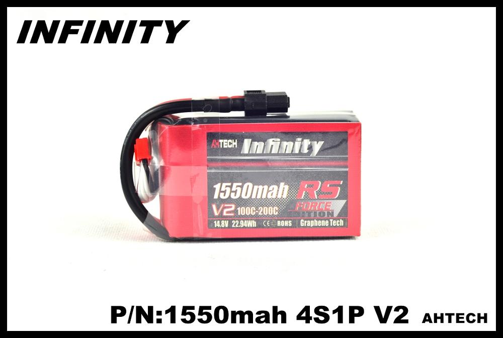 Infinity 1300 1500 1550mAh 45C 85C 90C 110C 3S 4S 11.1V 14.8V Rechargeable LiPo Battery with SY60 XT60 Plug Connector RC