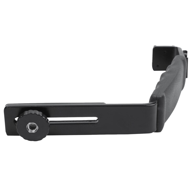 Photo Flash Video Camera Grip Handle L Handle With 2 Standard Side shoe Mount the holder DSLR