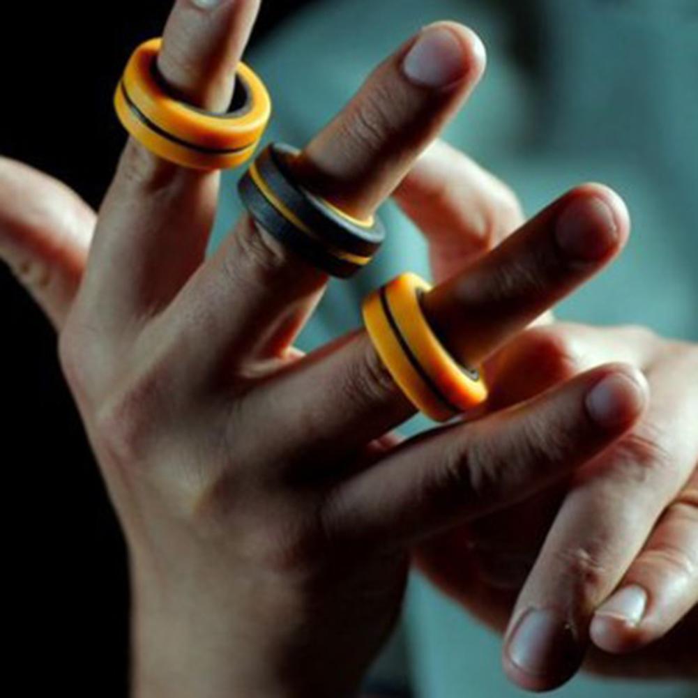 Magnetisk ring legetøj farverigt holdbart unzip armbånd magisk legetøj til venner, der samler festivaler præstation
