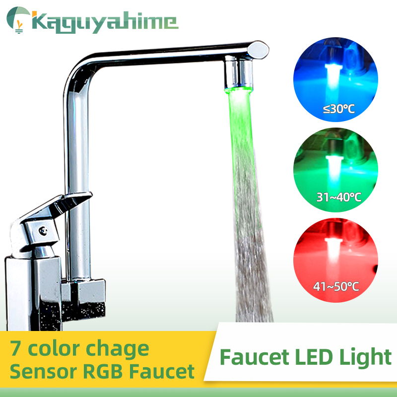 Kps Led Kraan Licht Water Tap Douche Temperatuur Sensor Intelligente Herkenning Badkamer Douche Waterslang Water Hoofd
