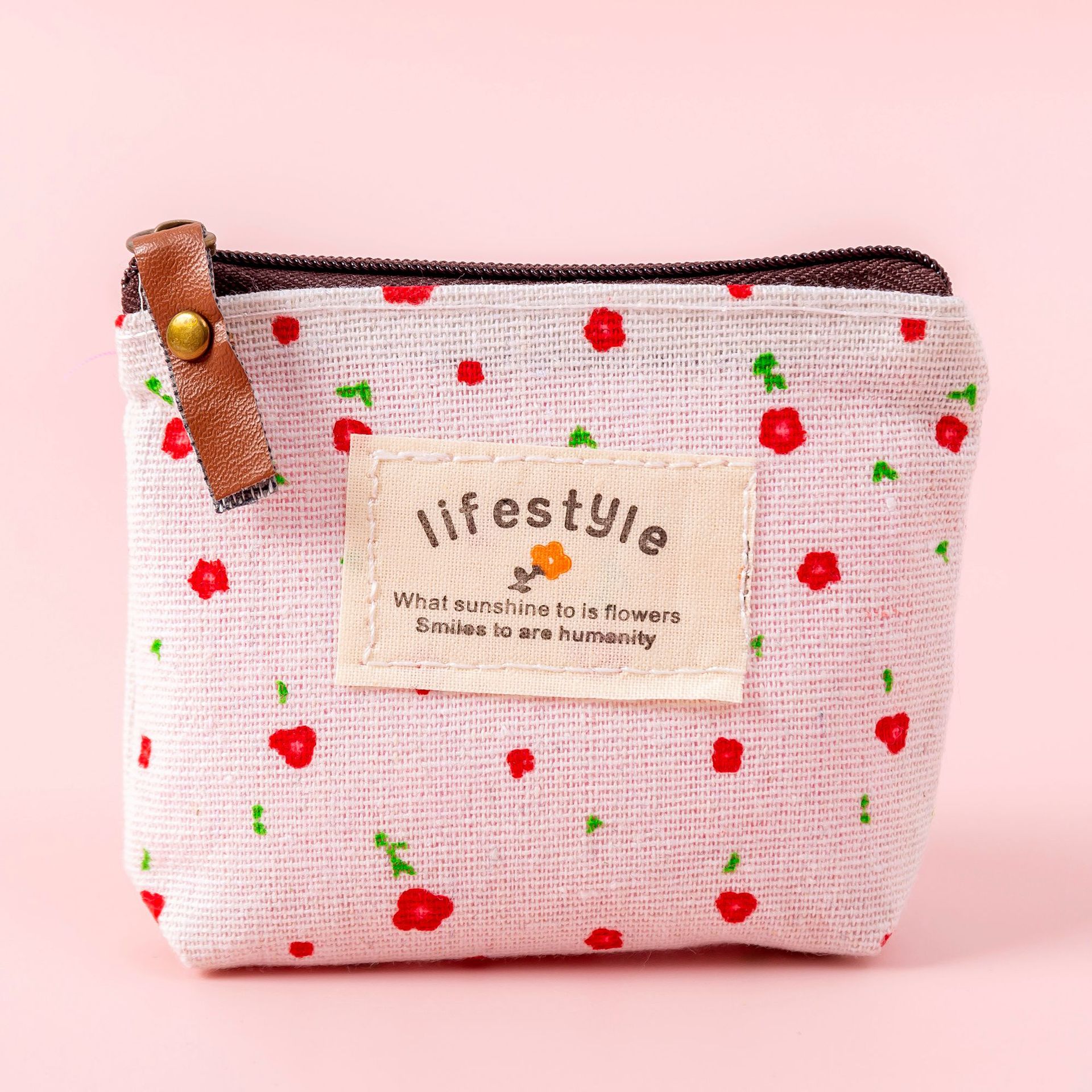 Donne della Tela di Canapa Della Borsa Della Carta di Chiave Mini Borsa Del Sacchetto Della Ragazza Dei Capretti Dei Bambini Carino Piccolo sacchetto della Chiusura Lampo Della Borsa Della Moneta del Supporto di Carta Del Sacchetto Del Raccoglitore cassa Del Sacchetto Del Sacchetto: 8