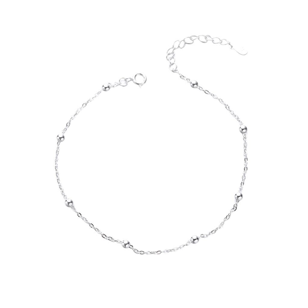 Handcess Boho Gelaagde enkelbanden zilver handboeien enkelarmbanden strand voetkettingen voor vrouwen en meisjes
