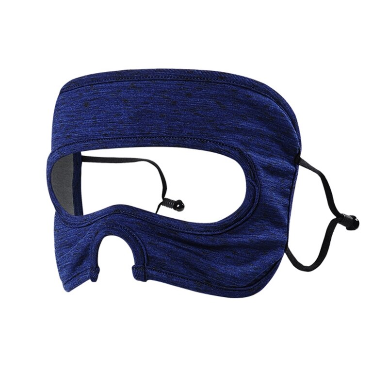 D0ua umweltfreundliche stoff-augenmasken, atmungsaktive abdeckung, kompatibel mit oculus quest 2/, quest 2 und htc vive, augenmaske mit elastischem schweißband: 3