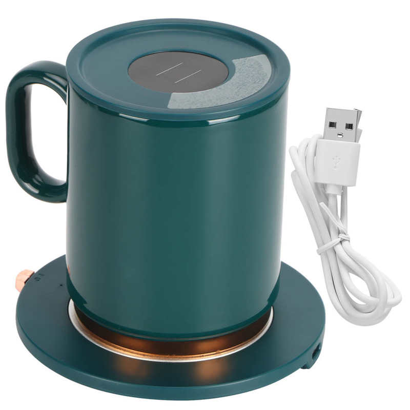 Thermostatic Cup Warmer USB Electric Cup Heating Pad Home Office Coffee Mug Warmer Tea Water Milk Mugs Heated Coaster