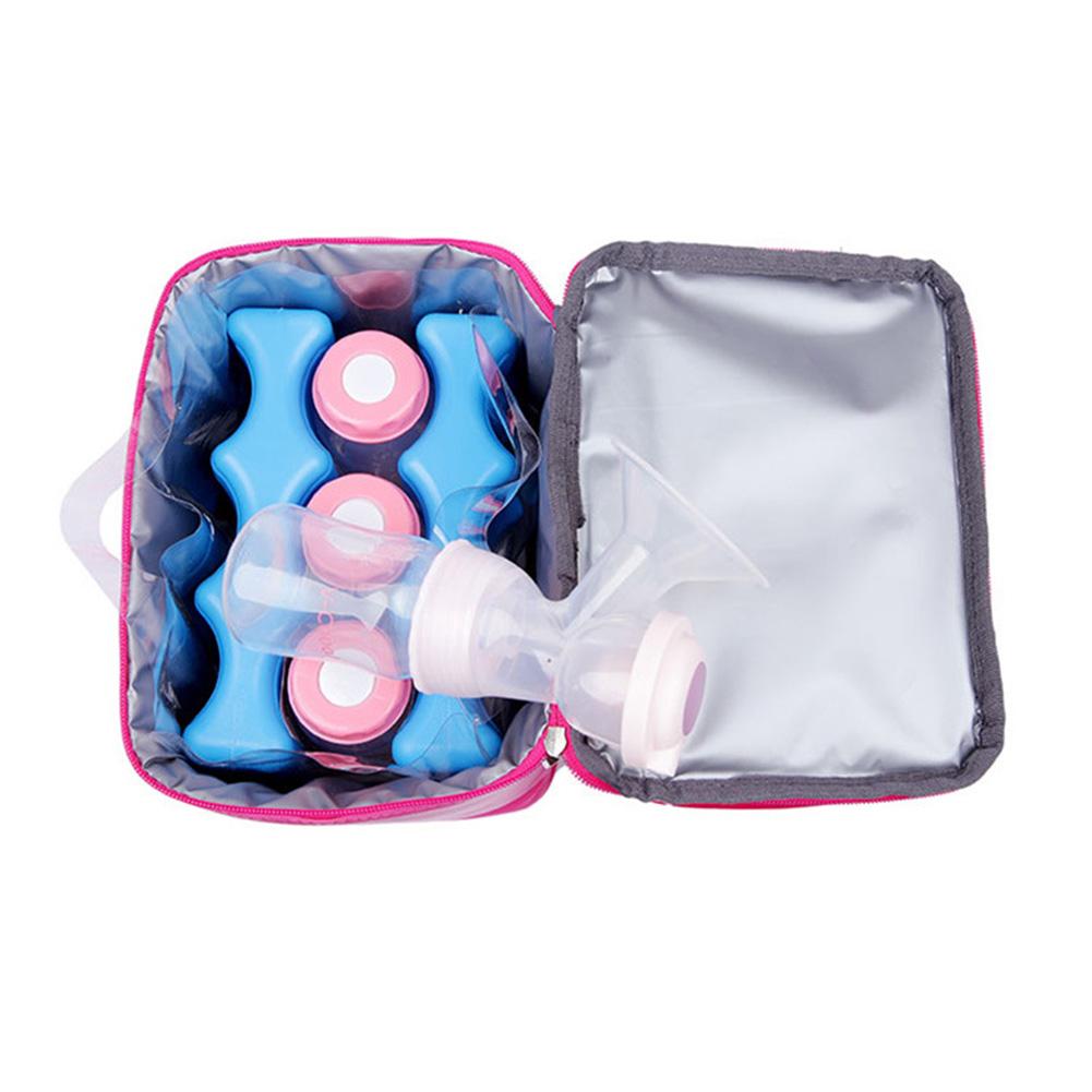 Reusable Freezer Breast Milk Ice Block Brick Travel Picnic Lunch Cooler Pack