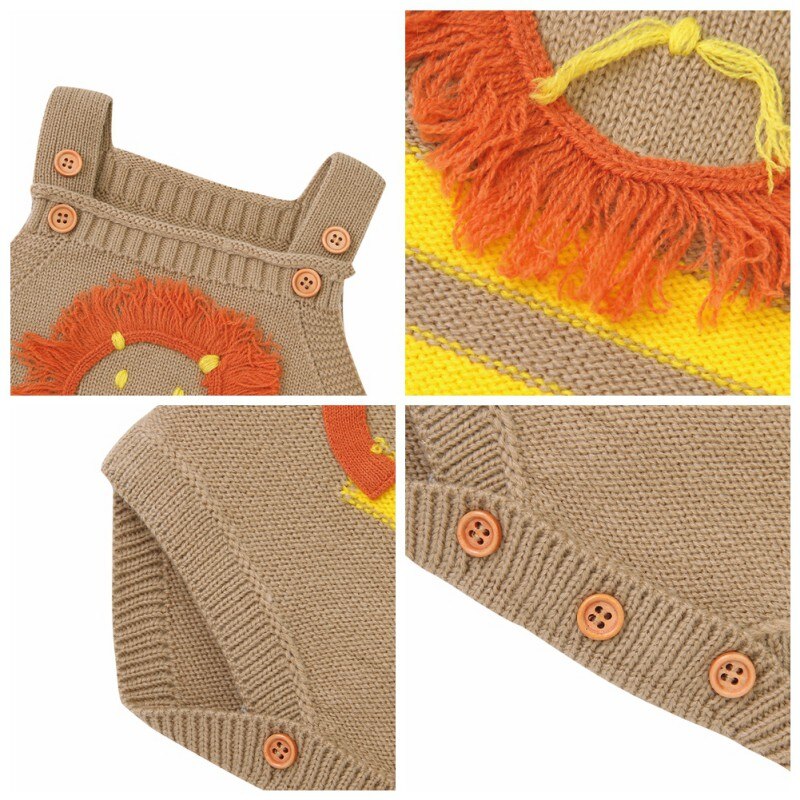 Baby Jongen Meisje Gebreide Kleding Herfst Knit Baby Meisje Rompertjes Jongens Jumpsuit Pompom Algehele Newnborn Baby Romper Baby Kleding