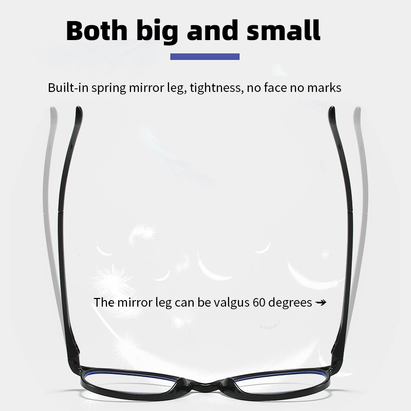 Reading Glasses Men Women Vintage Anti Blue Light Presbyopic Eyeglasses Round Full Frame Eyewear +1.0+1.5+2.0+2.5 +4.0